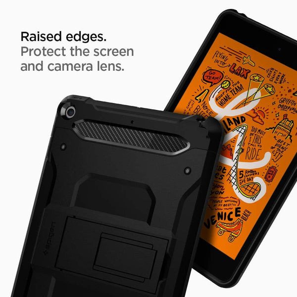 Case iPad Mini 5 2019 Spigen Tough Armor TECH with Stand Casing