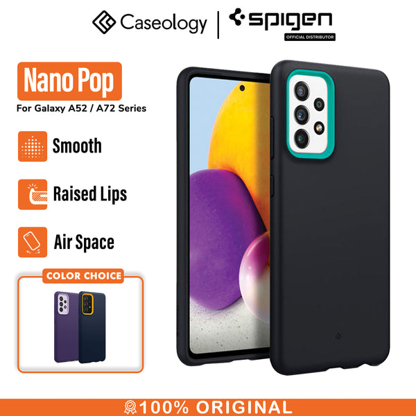 Case Samsung Galaxy A52/A72 Caseology by Spigen Nano Pop Softcase Color Casing