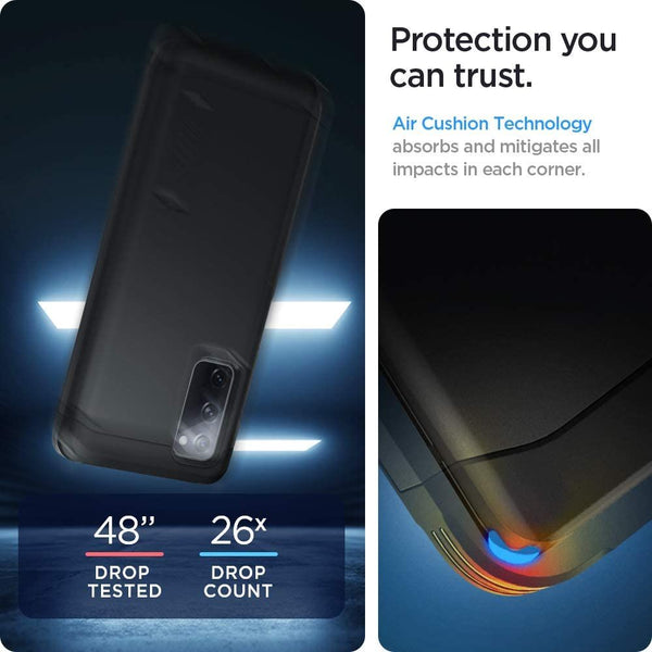 Case Samsung Galaxy S20 FE Spigen Tough Armor Anti Shockproof Casing