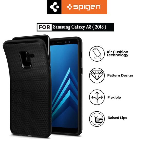 Case Samsung Galaxy A8 (2018) Spigen Softcase Liquid Air Casing