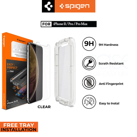 Vidrio temperado Spigen para iPhone 11 Pro Max/XSMAX – iStore