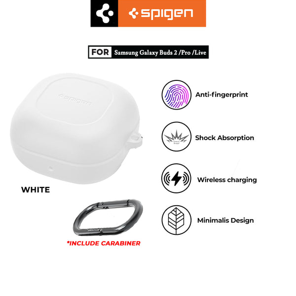 Case Samsung Galaxy Buds 2 /Pro /Live Spigen Silicone Fit Soft Cover Casing