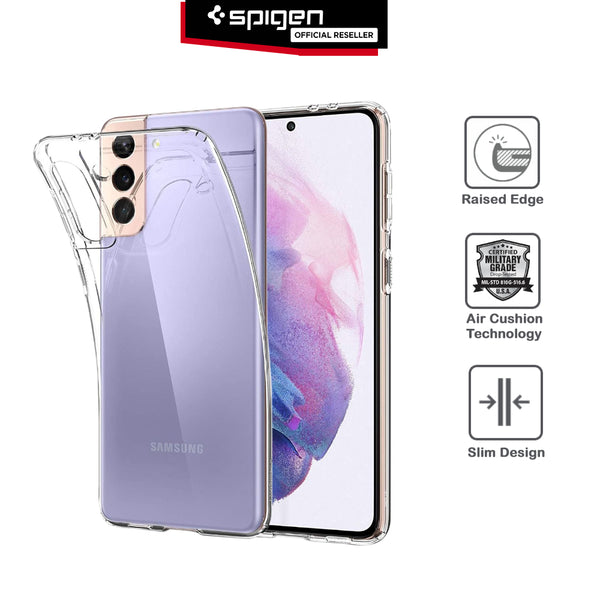 Case Samsung Galaxy S21 Ultra Plus Spigen Crystal Flex Clear Casing