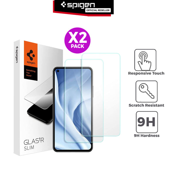Tempered Glass Xiaomi Mi 11 Lite 4G / 5G Spigen Glas tR Slim Full Cover Screen Protector