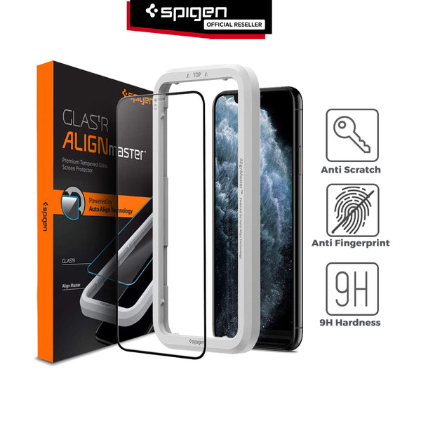 Spigen iPhone 11 / XR AlignMaster FC (1pack) - Black