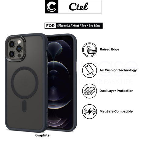 Case iPhone 12 Pro Max Mini Ciel Color Brick Mag MagSafe Matte Casing