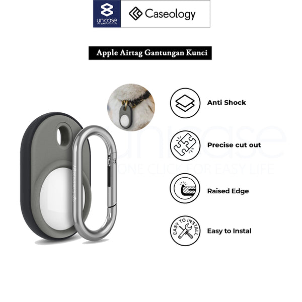 Case Apple Airtag Caseology By Spigen Nano Pop Gantungan Kunci Hybrid Casing