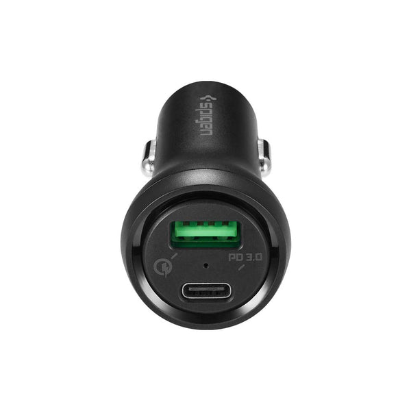 Car Charger Spigen F31QC USB Type C PD Quick Charge 3.0 Fast Charging