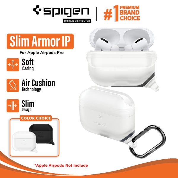 Case Airpods Pro Spigen Slim Armor IP Cover Silicone Softcase Casing