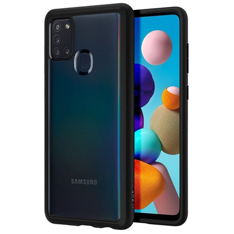 Case Samsung Galaxy A21s Spigen Ultra Hybrid Anti Crack Casing