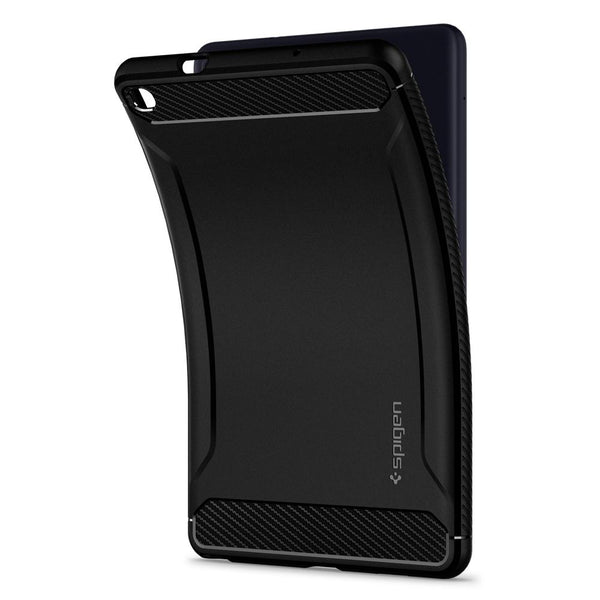 Case Samsung Galaxy Tab A 8.0 Spigen Rugged Armor Softcase Carbon Fiber Casing