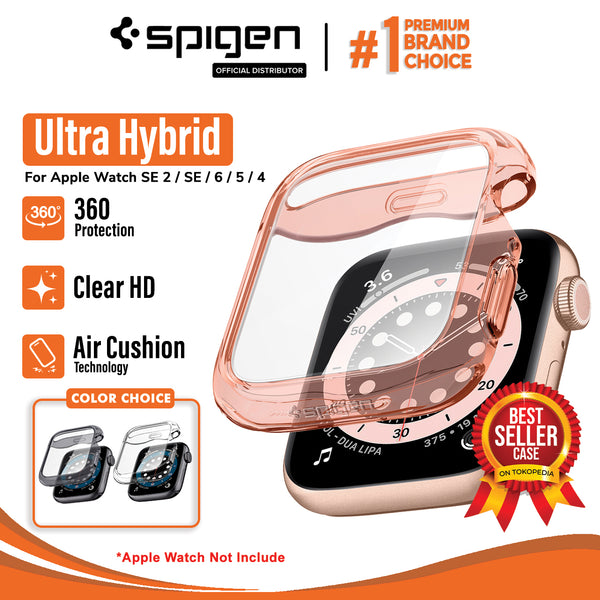 Case Apple Watch 5 / 4 Spigen Ultra Hybrid 44mm / 40mm Clear Casing