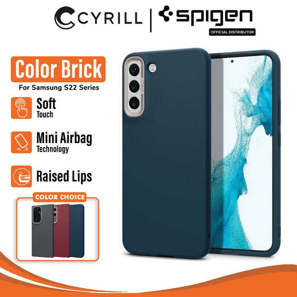 Case Samsung Galaxy S22 Ultra Plus Cyrill Color Brick Slim TPU Casing