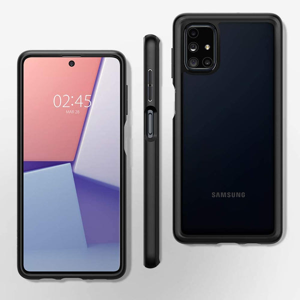 Case Samsung Galaxy M51 Spigen Ultra Hybrid Anti Crack Clear Casing
