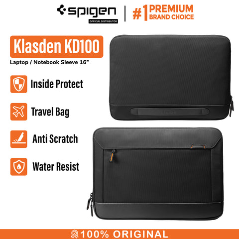 Laptop Bag Sleeve Softcase 16 inch Spigen Klasden Tas Macbook Notebook