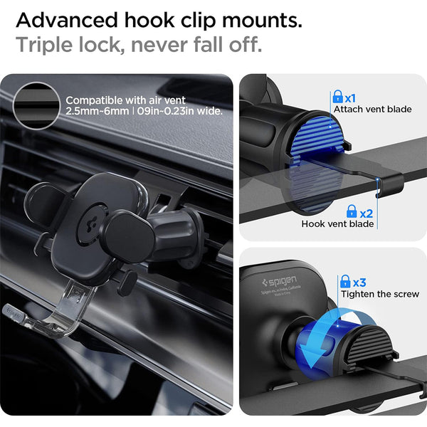 Car Mount Spigen OneTap Air Vent Universal Holder Dudukan Handphone