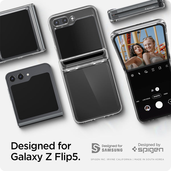 Case Samsung Galaxy Z Flip 5 Spigen Thin Fit Pro Hardcase Slim Casing