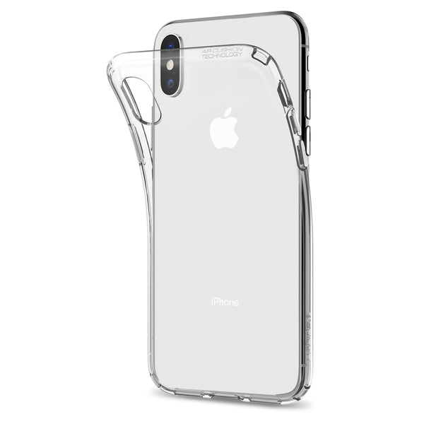 Case iPhone XS Max / XS / X / XR Case Spigen Clear Softcase Liquid Crystal Casing