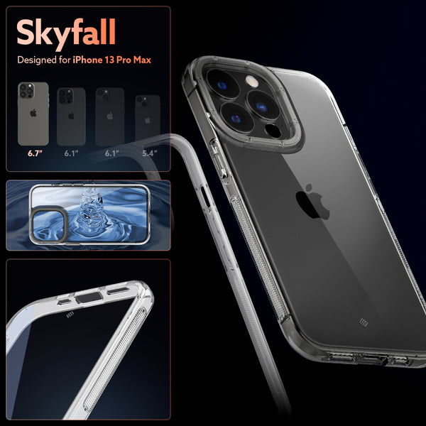 Case iPhone 13 Pro Max 13 Mini Caseology by Spigen Skyfall Dual Hybrid Casing