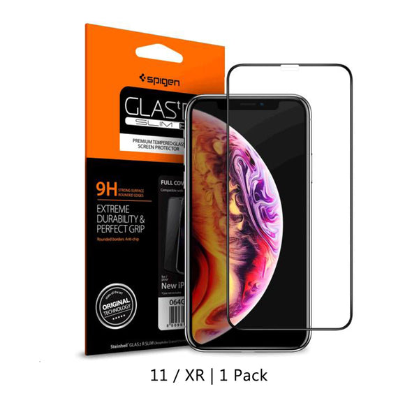 Tempered Glass iPhone 11 Pro Max / 11 Pro / 11 / XS Max / XS / X / XR Spigen Glas tR HD Full Cover
