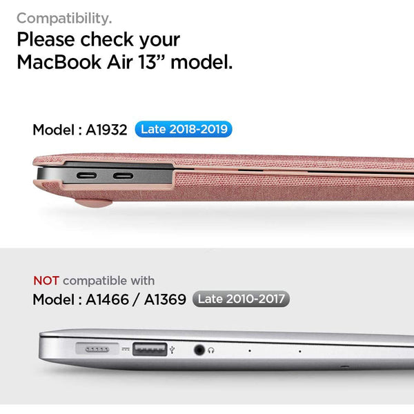 Case MacBook Air 13 2020/2019/2018 Spigen Thin Fit Hard Cover Casing