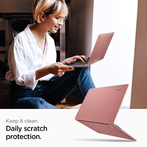 Case MacBook Air 13 2020/2019/2018 Spigen Thin Fit Hard Cover Casing