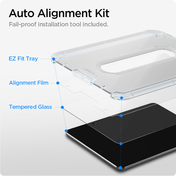 Tempered Glass iPad Mini 6 8.3 (2021) Spigen Glas tR EZ Fit Clear