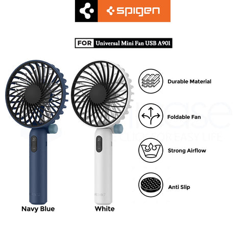 Kipas Angin Portable Spigen Mini Fan Airnic A901 USB Kipas Genggam