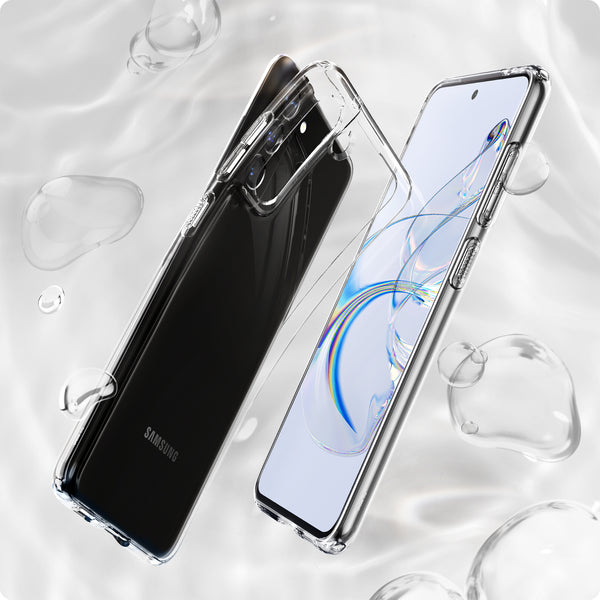 Case Samsung Galaxy S21 FE Spigen Liquid Crystal Slim Clear TPU Casing