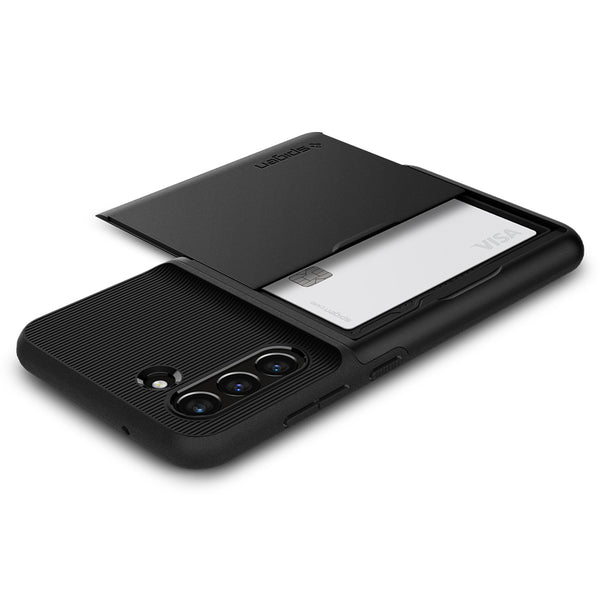 Case Samsung Galaxy S21 FE Spigen Slim Armor CS Card Wallet Casing
