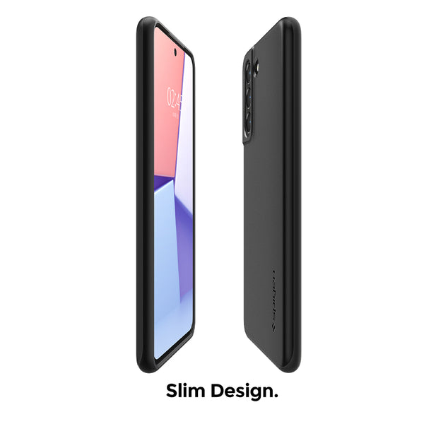 Case Samsung Galaxy S21 FE Spigen Thin Fit Slim Simple Hybrid Casing