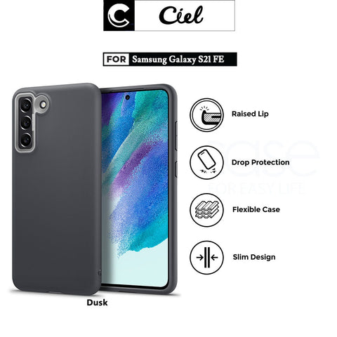 Case Samsung Galaxy S21 FE Ciel Color Brick Slim Soft Matte Casing