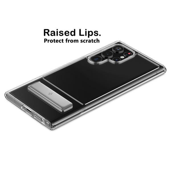 Case Samsung Galaxy S22 Ultra Plus Spigen Essential S Stand Casing