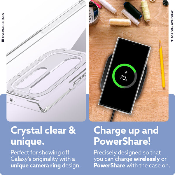 Case Samsung Galaxy S22 Ultra Plus Caseology by Spigen Skyfall Hybrid Casing