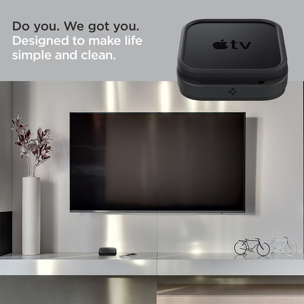 Case Apple TV 2021 4K Spigen Silicone Fit Mount Softcase TPU Casing