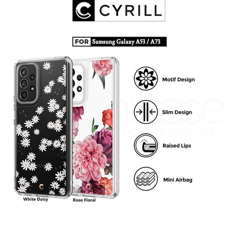 Case Samsung Galaxy A53 / A73 5G Cyrill Cecil Hybrid Slim Motif Casing