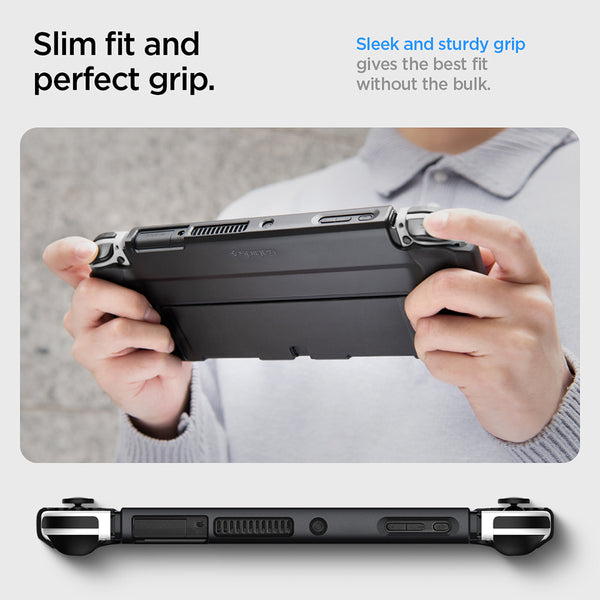 Case Nintendo Switch Oled Spigen Thin Fit Slim Hardcase Grip Casing