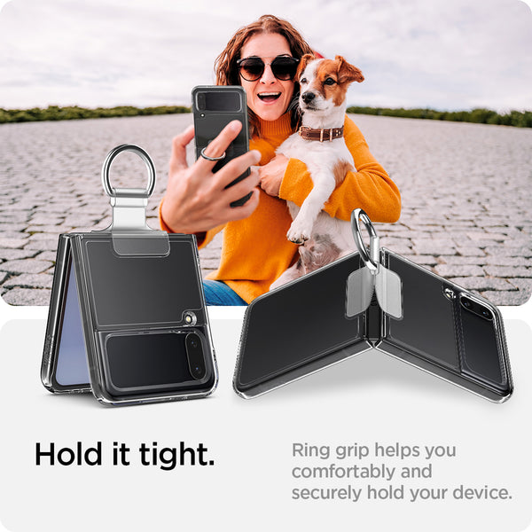 Case Samsung Galaxy Z Flip 4 Spigen Thin Fit Hardcase Slim Ring Casing