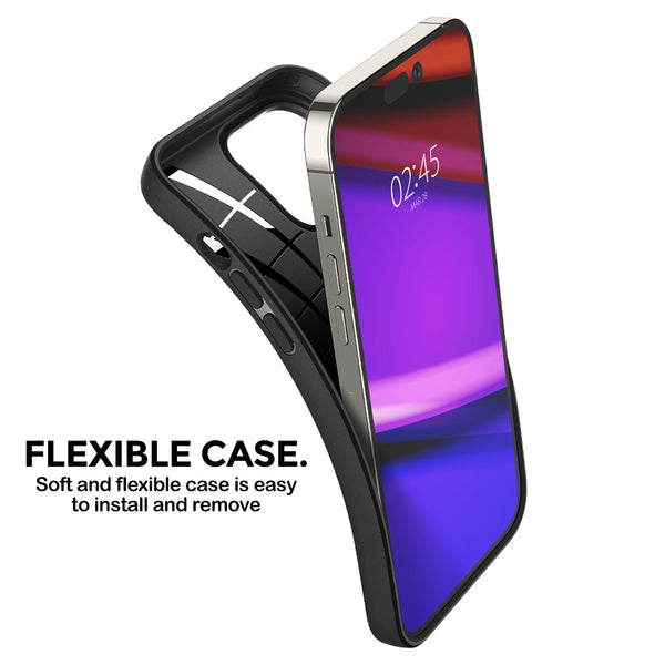 Case iPhone 14 Pro Max Plus Spigen Core Armor MagSafe Matte 3D Casing
