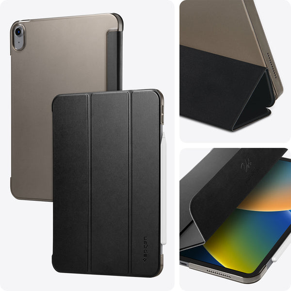 Case iPad 10 10.9 2022 Spigen Smart Fold Stand Flip Cover Slim Casing