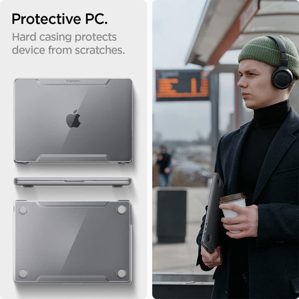 Case MacBook Air 13.6 M2 2022 Spigen Thin Fit Slim Hard Cover Casing