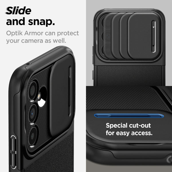 Case Samsung Galaxy A54 Spigen Optik Armor Clear Camera Cover Casing