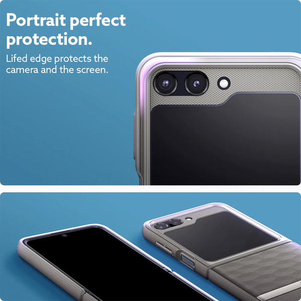 Case Samsung Galaxy Z Flip 5 Caseology by Spigen Parallax Hybrid Slim 3D Casing