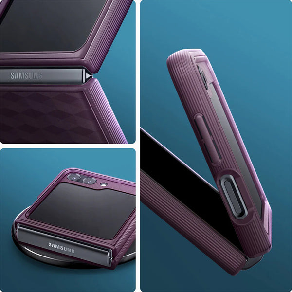 Case Samsung Galaxy Z Flip 5 Caseology by Spigen Parallax Hybrid Slim 3D Casing