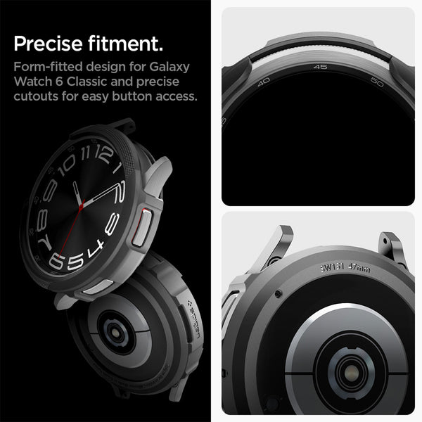 Case Samsung Galaxy Watch 6 Classic 47/43mm Spigen Liquid Air Softcase