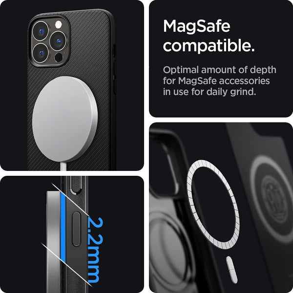 Case iPhone 13 Pro Max 13 Mini Spigen Mag Armor MagSafe Matte Hybrid Casing